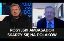 Rosyjski ambasador Andriejew znowu wystąpił u propagandysty Sołowjowa
