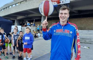 Paweł „Dazzle” Kidoń - jedyny Europejczyk w The Harlem Globetrotters