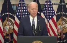 Biden wygłosił nadzwyczajne przemówienie w związku z kryzysem bankowym: