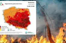 Upał zalewa Polskę. IMGW ostrzega przed ekstremalnym zagrożeniem