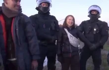 Zatrzymanie Grety Thunberg to ustawka