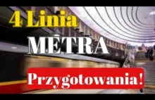 Czwarta linia metra w Warszawie - ruszają przygotowania