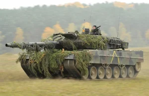 Pierwszy Leopard 2 zniszczony w Ukrainie.