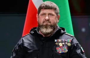 Kadyrow jest poważnie chory? "Bild": Puchnie, nie może otworzyć oczu. Przyjechał