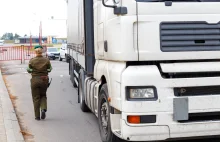 Polskie ciężarówki aresztowane na Białorusi