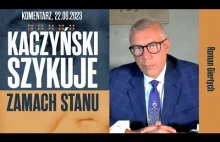 Roman Giertych komentarz: Kaczyński szykuje zamach stanu