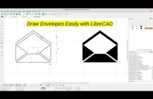Drawing Envelopes in 2D with LibreCAD