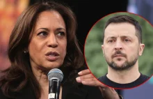 Kamala Harris ostrzega Ukrainę przed wojną i broni "prawa Izraela do samoobrony"