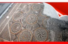 Największa na świecie nienaruszona starożytna mozaika w Antakya w Turcji