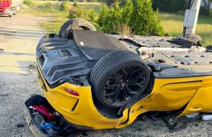 Wypadek Renault Megane w Harmężach. Śledztwo umorzone.