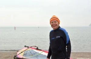 „Małolat” z Gdyni najstarszym na świecie windsurferem