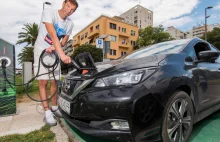 Chorwacja. Wzrost cen ładowania samochodów elektrycznych