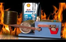 Shell Advance 4t Ultra 15W50 Test olejów silnikowych 100°C Piotr Tester