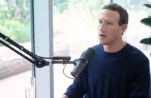 Mark Zuckerberg: Facebook cenzurował prawdziwe informacje o Covid.