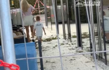 Warszawa: Szyba spadła z 11. piętra Varso Tower na ogródek kawiarniany