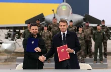 "Wielki dzień" dla Francji i Ukrainy. Podpis na płycie lotniska