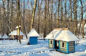 Bronowickie chaty w Parku Rzecznym Tetmajera (ZDJĘCIA)