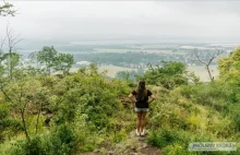 Góra Landeskrone W Pobliżu Goerlitz - wygasły wulkan z wieżą Bismarcka