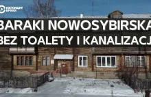 Realia życia w drewnianych rosyjskich barakach, w największym mieście Syberii