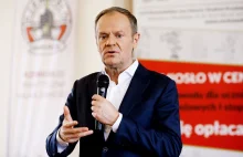 Donald Tusk ogłasza nowy program. 1500 złotych - WP Wiadomości