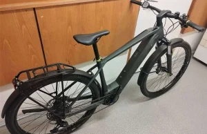 Odzyskano rower elektryczny należący do niemieckiej policji