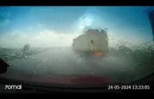 Aquaplaning , poślizg i bariera