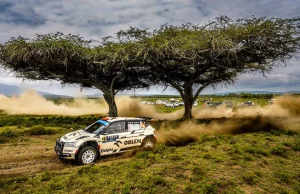 Kajetanowicz i Szczepaniak wygrywają Rajd Safari 2023 w WRC2