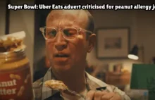 Uber Eats krytykowany za scenę żartu z alergii w reklamie