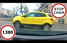 Stop Cham #1380 - Niebezpieczne i chamskie sytuacje na drogach