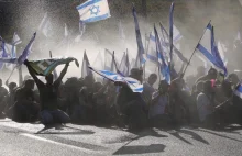 Protesty w Izraelu. Blokady autostrad, setki osób na ulicach - Polsat News