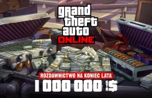 Dwa miliony na koniec wakacji w GTA Online