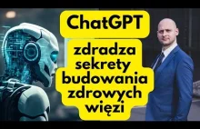 Relacje międzyludzkie i z samym sobą - rozmowa z ChatGPT