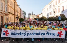 Największa manifestacja na Słowacji od 1989 roku - Chcą ZAKAZU Aborcji!