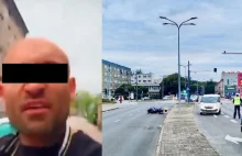 Dramatyczne potrącenie motocyklisty w Słupsku