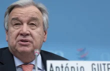 Sekretarz generalny ONZ Antonio Guterres przybył nocą do Kijowa.