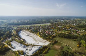 Kopalnia Kredy w Mielniku. Zobacz największą polską białą dziurę w ziemi.