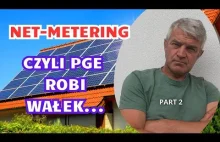 Koniec net-meteringu w PGE, ciekawe co jeszcze wymyślą...