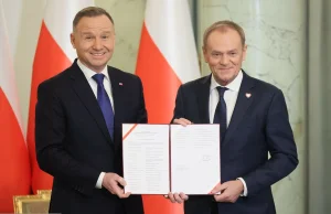 Zaprzysiężenie rządu Tuska. Jedno zdjęcie już jest hitem