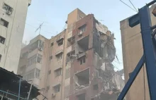 Izrael przyznaje się do odwetowego ataku na południową dzielnicę Bejrutu