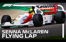 Vettels Stunning Lap Of Imola In Senna's McLaren!