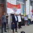 W Brukseli odbyły się protesty Ukraińców przeciwko Polakom