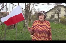 Wzruszające słowa Polki z Ukrainy - "Jak będę umierać to połóżcie mi to na grób,