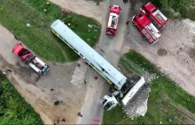 Kielce: Wypadek z udziałem autobusu miejskiego. Nie żyją dwie osoby - Polsat New