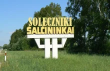Sąd w Wilnie: dwujęzyczne tablice w Solecznikach sprzeczne z prawem