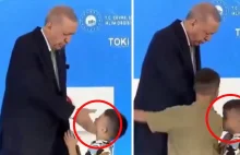 Tureckie media: Prezydent Erdogan spoliczkował dziecko