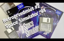 Microsoft Space Simulator - MS DOS - Symulator z lat 90-tych