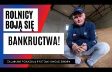 Zdruzgotany rolnik pokazał nam swoje magazyny. "Dla wsi to ŚMIERĆ" | FAKT.PL