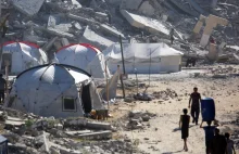 Izrael burzy najwyższe budynki w Gazie. Rośnie liczba ofiar