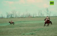 Rosyjscy żołnierze na koniach. Nowa taktyka na froncie w Donbasie