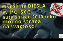 Wyrok na diesle w Polsce? Ustawa o samochodach z dieslem sprzed 2010!
